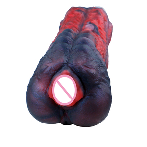 Smooth-Coated Dog Fantasy Alien Creature Male <b>Masturbator</b> Medical Silicone Single Channel Stroker Realistic Feel Adult Toy - Product Image 4