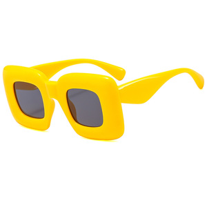 Psn <b>Square</b> <b>Sunglasses</b> Full Rim UV400 Fashion Unisex Casual Adult 2023 - Product Image 4