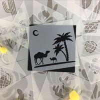 Modèle de dessin personnalisé Mylar matériel créatif conçu pochoir peinture pochoir de décoration pour la peinture