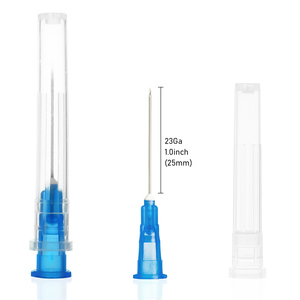 Aiguilles d'injection stériles, aiguilles à <span class=keywords><strong>seringue</strong></span> jetables 18G 20G 21G 22G 23G 25G <span class=keywords><strong>27G</strong></span> 30G 32G 34G pour insuline/vaccin/vétérinaire - Product Image 3