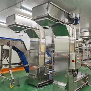 Thép Không Gỉ Mới Chống Vi Khuẩn Hạt Hạt Thức Ăn Vật Nuôi Ngô Ngô Ngô Snack Bánh Quy Băng Tải Máy Z Hình Xô Thang Máy - Product Image 3