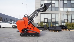 Mini escavatore skid steer mini trattore mini skid steer skid steer carriola escavatore macchina terne bulldozer - Product Image 4