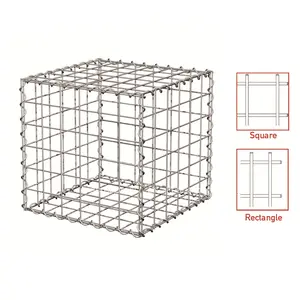 Garden landscape gardening Gabion net High Quality Iron Anti Wall Galvanized Welded Gabion box