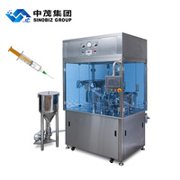 Machine de remplissage de seringues préremplies en plastique entièrement automatique pour l'industrie