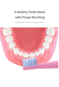 فرشاة أسنان تعمل بالبطارية بتقنية سونيك تولد ديناميكية سائلة فعالة للتنظيف العميق - Product Image 2