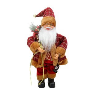 Santa Claus Multicolor Standing Doll <b>Christmas</b> Gift & Decor for Hotels Shopping Malls - Product Image 5