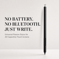 Stylet capacitif universel pour tablettes et téléphones à écran tactile, 2 en 1 avec embouts disque et crayon, sans batterie, pour écrire et dessiner
