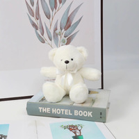 Ours coloré en peluche poupée avec noeud papillon Super doux ours brun jouet pour enfants cadeau d'anniversaire bonbons couleurs PP coton remplissage