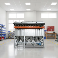 Extracteur de poussière industriel pour le travail du bois de 7,5 kW / Collecteur de poussière à filtre à sac / Machine de collecte de poussière de scie à bois pour machine de ponçage