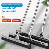 Essuie-glace pour vadrouille Grattoir pour carrelage Salle de bain Nettoyage des sols Éponge de nettoyage pour la saleté Racloir pour essuyer les sols