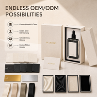Boîte cadeau parfum personnalisée en forme de livre, emballage de parfum en gros, usine de boîtes d'emballage de parfum, logo personnalisé