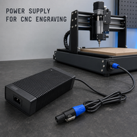 Adaptateur secteur AC/DC 24V11A 264W certifié sécurité pour bande LED et machine de gravure CNC, certifié CE FCC UKCA PSE