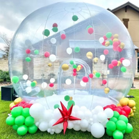 Prix usine insonorisé gonflable bulle maison pêche en plein air gonflable bulle Camping tente PVC