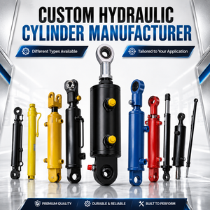 Usine de cylindres hydrauliques industriels, production sur mesure de cylindres de levage et de cylindres télescopiques - Product Image 1
