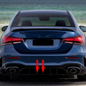 Aileron arrière Amp-Z pour Mercedes-Benz Classe A W177 A35 A45 AMG, finition mate noir piano, style tuning - Product Image 1