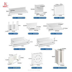 Wholesale Double-layer Magnetic <b>Metal</b> Dishcloth and Kitchen Towel Rack-Hot Selling Model M1067 Made in Taiwan - Product Image 3