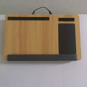 Oreiller de support <span class=keywords><strong>portable</strong></span> <span class=keywords><strong>Table</strong></span> pour ordinateur <span class=keywords><strong>portable</strong></span> pour bureau à domicile avec rebord d'appareil, tapis de souris et téléphone H - Product Image 2