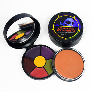 Set Profesional de Pintura Corporal y Facial SFX de 6 Colores con Espejo, Resistente al Agua, No Tóxico, Maquillaje de <span class=keywords><strong>Halloween</strong></span>, Pintura al Óleo para Cosplay de Zombis - Product Image 3