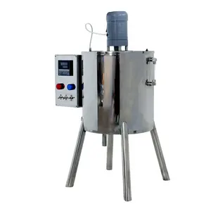 YK good quality 15/30L Heating Stirring Filling Machine,mixing and heating paste filling machine with mixing and heating