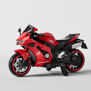 La motocicleta eléctrica de gran tamaño para niños puede sentarse <span class=keywords><strong>locomotoras</strong></span> de bebé masculinas y femeninas recargables de doble conducción - Product Image 5