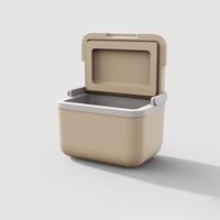 Glacière Rigide Portable 5L pour Pique-Nique, Repas et Camping