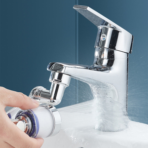 Shampooing <span class=keywords><strong>de</strong></span> <span class=keywords><strong>salle</strong></span> <span class=keywords><strong>de</strong></span> <span class=keywords><strong>bain</strong></span> anti-éclaboussures rallonge <span class=keywords><strong>de</strong></span> robinet pivotant 1080 degrés robinet aérateur bras robotique purificateur rotatif robinet - Product Image 6