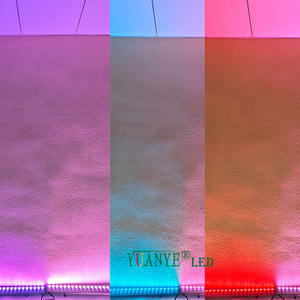 Lampu Washer dinding LED RGB/RGBW, profesional komersial aplikasi pintar kontrol DMX panorama luar ruangan lanskap - Product Image 5