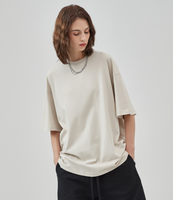 T-shirt de haute qualité 100% coton, taille plus, impression numérique personnalisée, logo, 230 g/m², t-shirt uni à col rond pour homme, t-shirt personnalisé