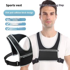 Custom <b>Pin</b>-fit Reflective Casual Sports Jogging <b>Backpacks</b> Hydration Cycling Kettle Bag Men Women for Running Vest - Product Image 4