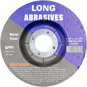 4 1/2 "X 1/4" X 7/8 "Langlebige Typ 27 Depressed Center Schleif scheibe - Product Image 3