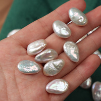 Perles d'eau douce naturelles baroques épaisses et irrégulières, perles nues pour la fabrication de bijoux faits main DIY
