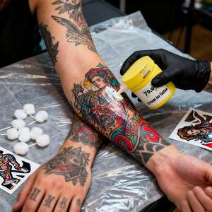 Crema Blanca para Tatuajes, Suministros para Tatuajes, Suministros para Microblading, Maquillaje Permanente para Cejas y Labios - Product Image 1