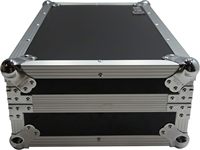 Maßgefertigter OEM Transparenter Hochleistungs-Aluminiumkoffer mit Schallplattenhalter und Flightcase