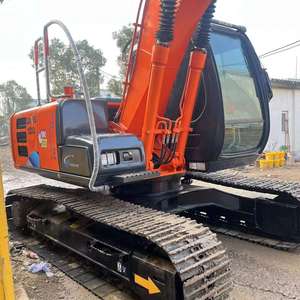 Oferta Especial: Excavadora de Orugas Usada Hitachi ZX 120 de 12 Toneladas Original de Japón, Bajo Precio, con Motor, Caja de Cambios Hidráulica, Bomba de Engranajes y Rodamientos - Product Image 3
