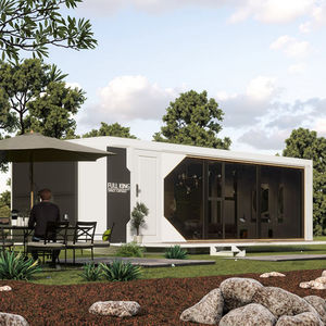 Capsule case mobili veloce costruito telaio in acciaio con pannello Sandwich impermeabile per uso negozio <span class=keywords><strong>viaggio</strong></span> tranquillità tecnologica - Product Image 1