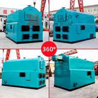 Chaudière à eau chaude à biomasse à pression atmosphérique Xingyuan 400 kW pour le chauffage et le bain
