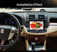9 ''GPS DVD stéréo Navi Android multimédia Carplay écran tactile lecteur autoradio avec BT RDS pour Toyota Crown bas de gamme 2010 ~ 2012