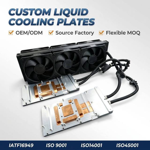 ODM/OEM Liquid Cooling Solutions for AI Servers, Water Cooling Radiators for GPU/CPU and High-Power CDU Solutions