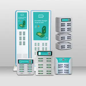 Vending Machine Portable Powerbank With Share Kiosk Sharable Outdoor Rental Charger Station Sharing Power Bank