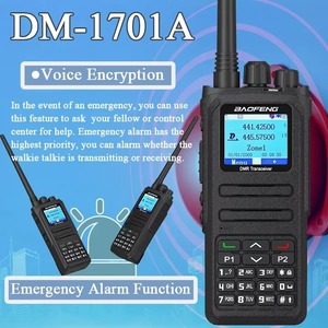 Baofeng DMR DM-1701A Walkie Talkie mở gd77 cài đặt chế độ kép Analog & kỹ thuật số tầng 1 + 2 khe thời gian kép dài phạm vi ham đài phát thanh - Product Image 5