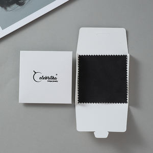 Paño de Limpieza de Joyería de Plata Personalizado con Logotipo, Superventas, para Limpiar Collares, Microfibra, Empaquetado Individual - Product Image 4