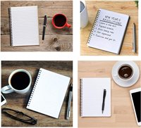 Carnet à spirale A5 de haute qualité pour étudiants, personnalisable avec impression sur mesure, joli carnet de notes pour l'école, idéal pour la prise de notes - Vente chaude