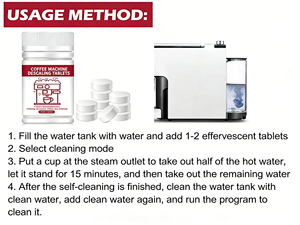 Solid <strong>Coffee</strong> Maker Cleaner Tablets / <strong>Coffee</strong> <strong>Machine</strong> <strong>Descaler</strong> with Efficient Cleaning - Product Image 6