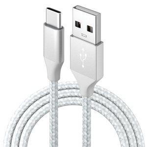 2M 3M ประเภท c สายไนลอนถักชาร์จ usb ถึงประเภท c สายชาร์จ micro สาย USB สําหรับ huawei xiaomi โทรศัพท์