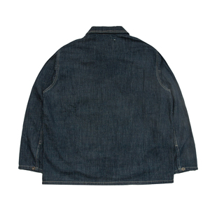 Divise da lavoro Vintage primaverili tasca Cargo Pullover allentato <span class=keywords><strong>camicia</strong></span> <span class=keywords><strong>blu</strong></span> Denim Jean Jacket for Men - Product Image 2