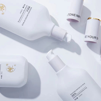 Botella de cristal cosmética para cuidado de la piel, tarro de cristal para loción y crema facial, 30g, 50g, 40ml, 100ml, 120ml, último diseño