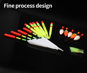 Venta al por mayor precio competitivo fabricación 1 Juego (15 uds) flotador de pesca Wobbers carpa pesca <span class=keywords><strong>burbuja</strong></span> tiro largo Eva flotador - Product Image 5