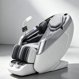 Fauteuil de massage zéro gravité, chaise inclinable électrique <span class=keywords><strong>à</strong></span> rouleaux de pétrissage Shiatsu, coussins <span class=keywords><strong>d</strong></span>'air chauffants, fabrication sur mesure - Product Image 1