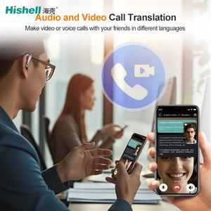 Traductor en Tiempo Real en Línea, 164 Idiomas, Auriculares Inalámbricos TWS con Pantalla Digital, Auriculares con Gancho para la Oreja, Modelo M139 - Product Image 2