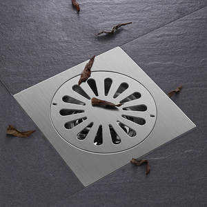 מטבח חדר אמבטיה מודרני נירוסטה אנטי חסימה עמיד בפני חרקים מסנן ניקוז רצפה נגד קורוזיה מרובע התקנה קלה - Product Image 3